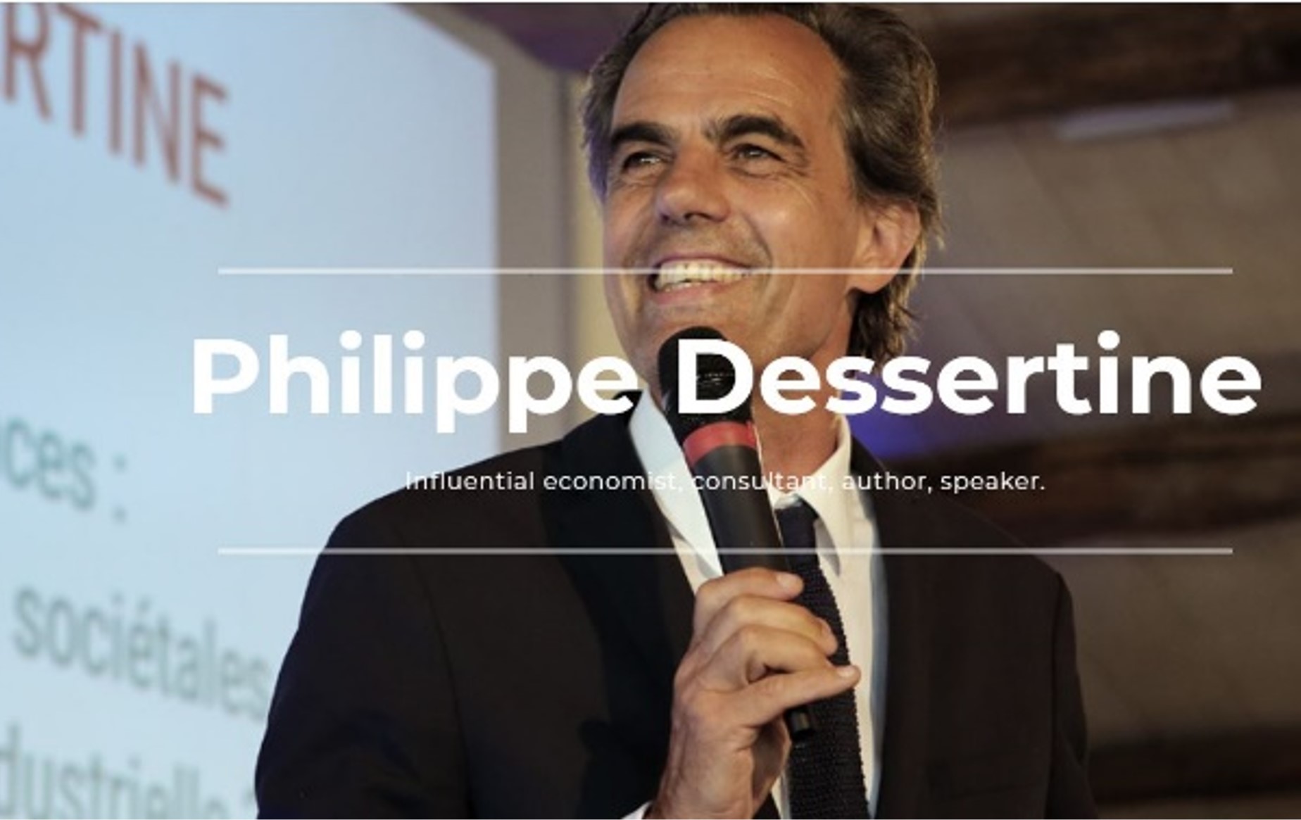 Philippe Dessertine Conference...